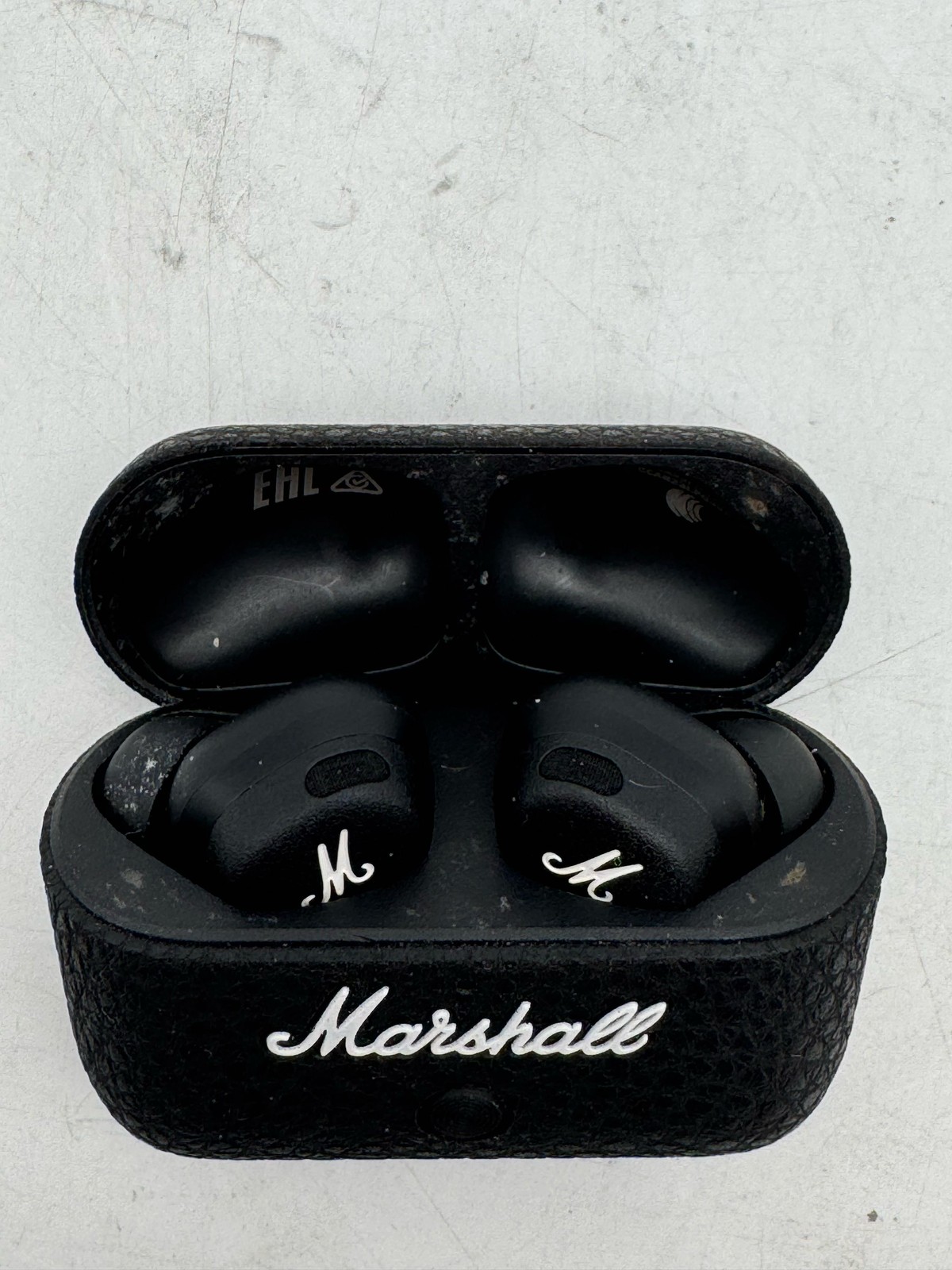 Marshall Motif II True Wireless Noise-Canceling Earbuds Headphones Black