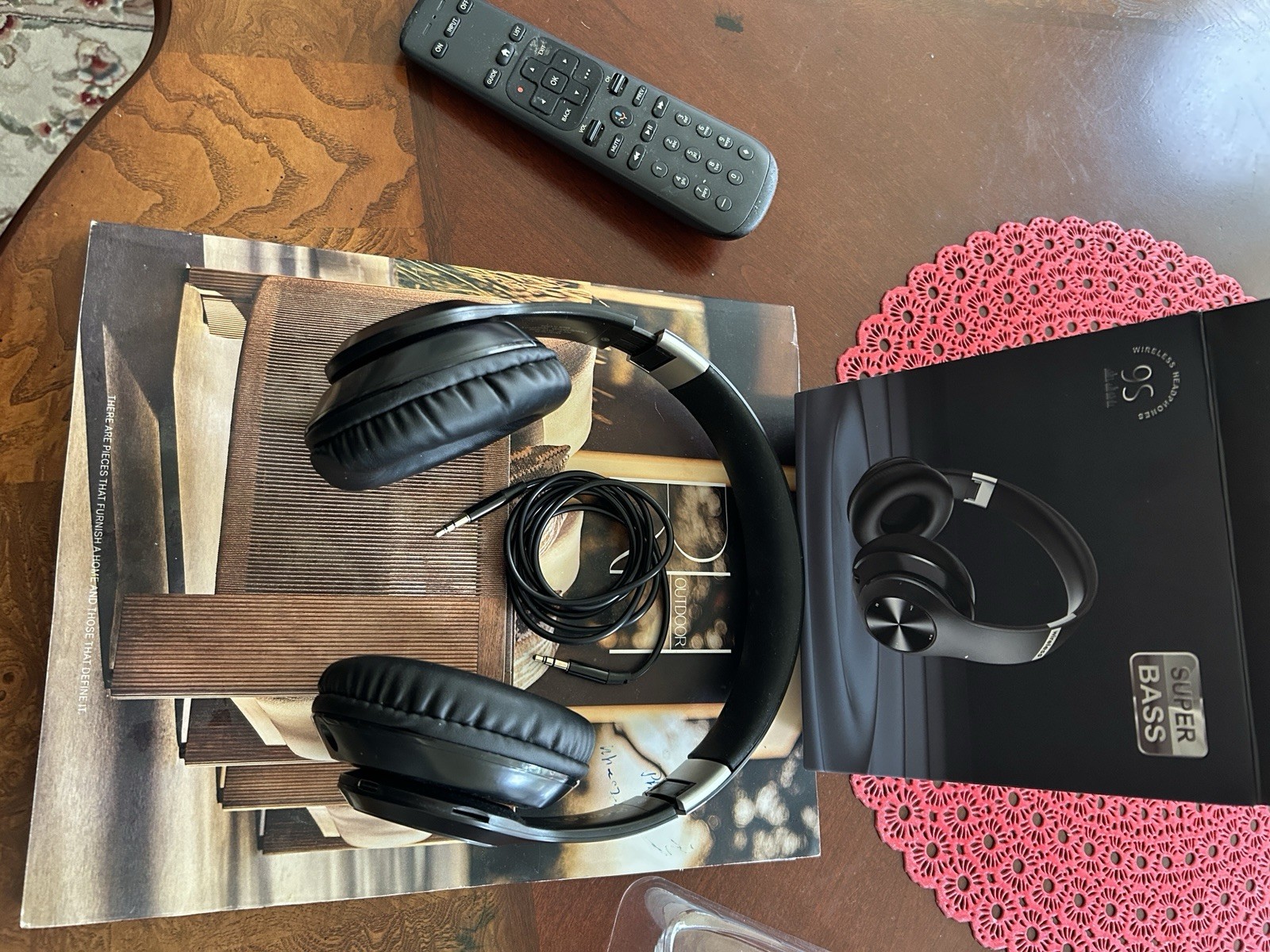 Super base wireless headphones