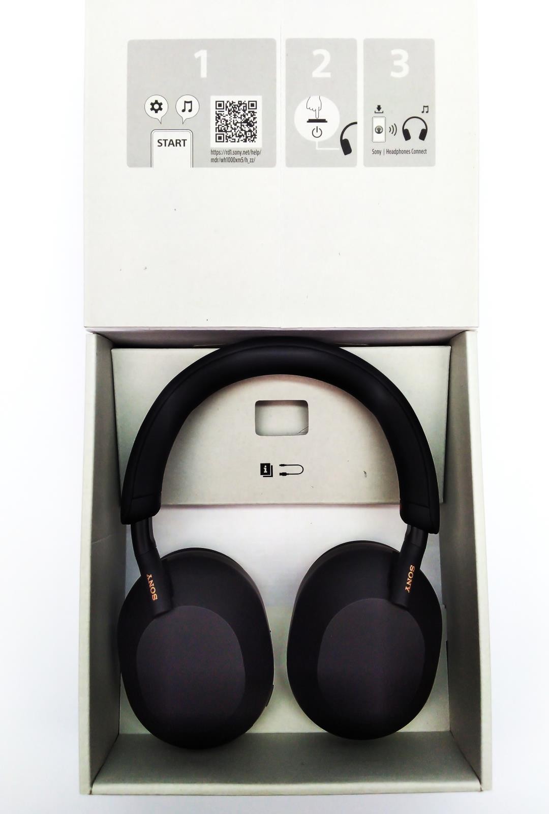 Lot of 3 Sony Wireless Headphones WH-1000XM5SA Active Noise-Cancellation