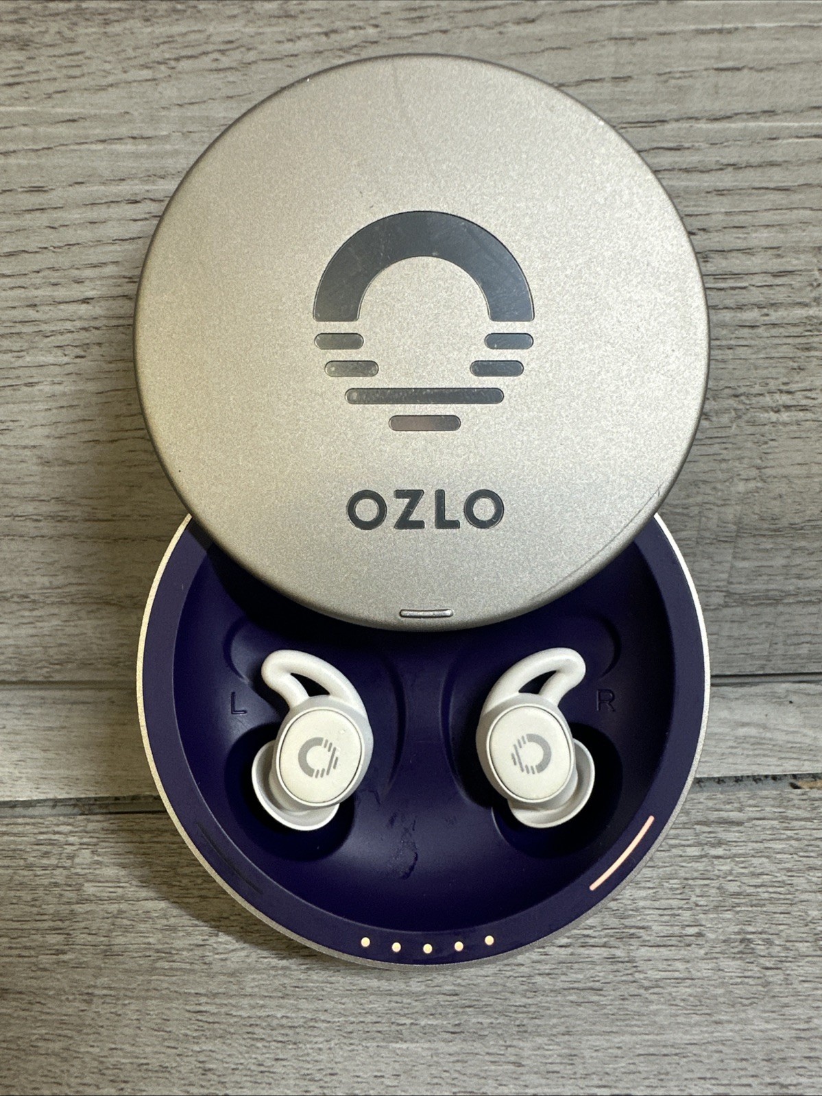 Ozlo Gray Active Noise Cancelling Sleepbuds Parts Or Repair Very Low Sound
