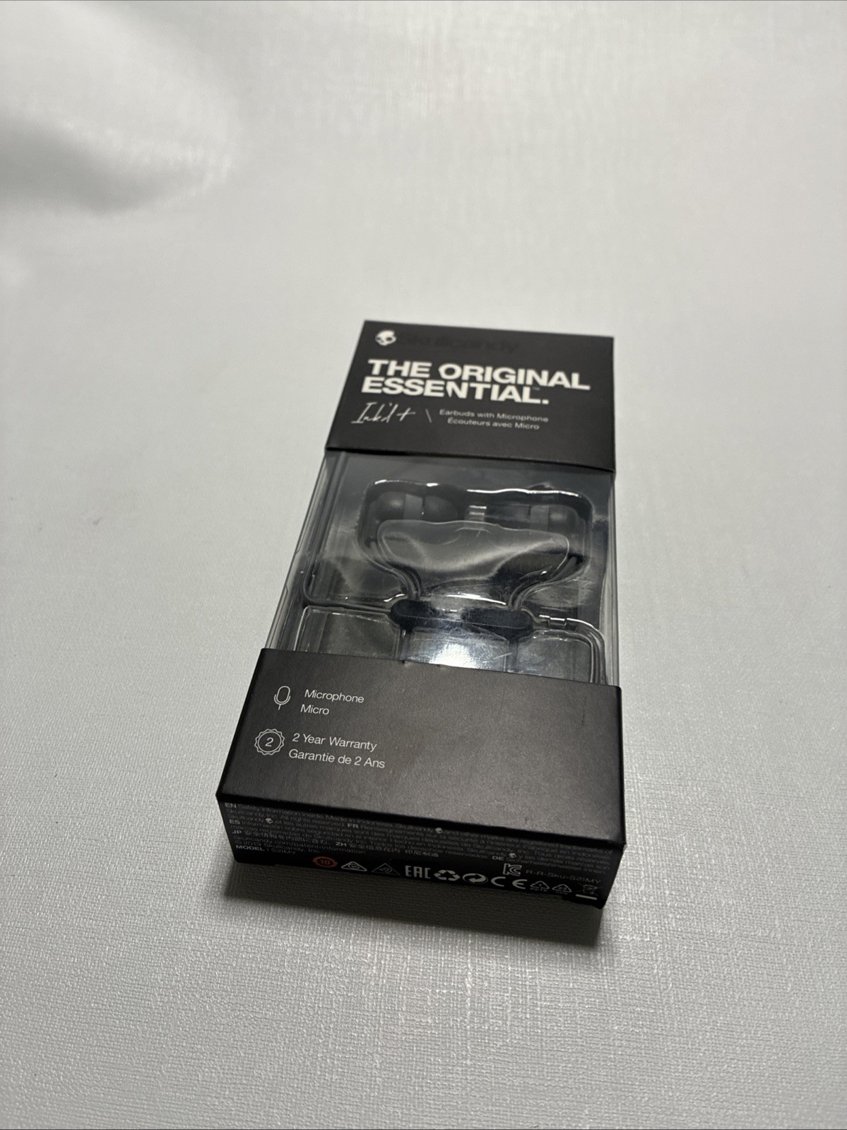 Skullcandy Ink’d Plus In-Ear Earbud – Black