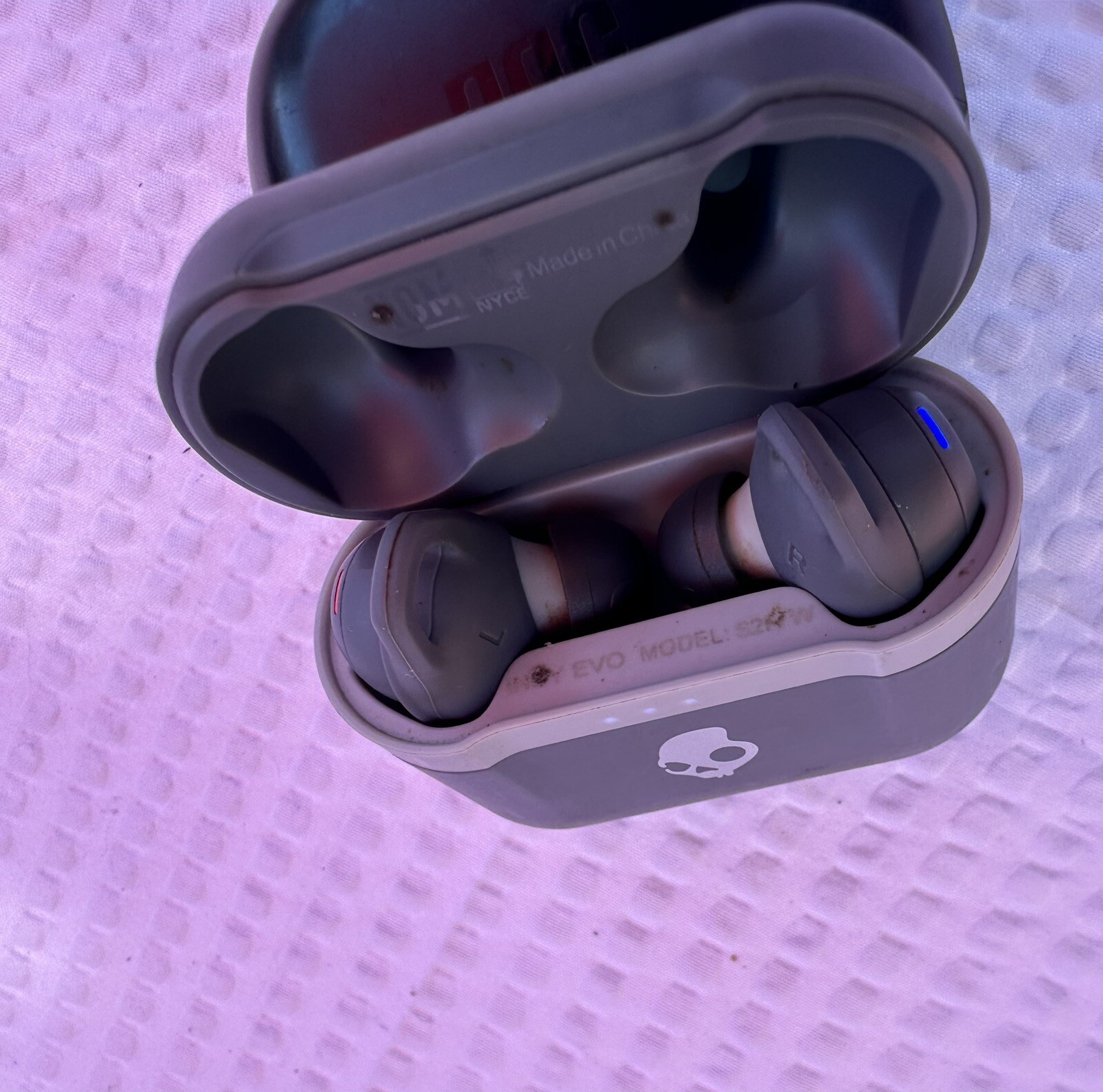 Skullcandy – Indy Evo True Wireless In-Ear Headphones Grey Left Bud Not Working