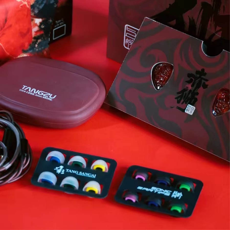 TANGZU WANER SG 2 Red Lion Edition 10mm Dynamic Driver In-ear Headphone