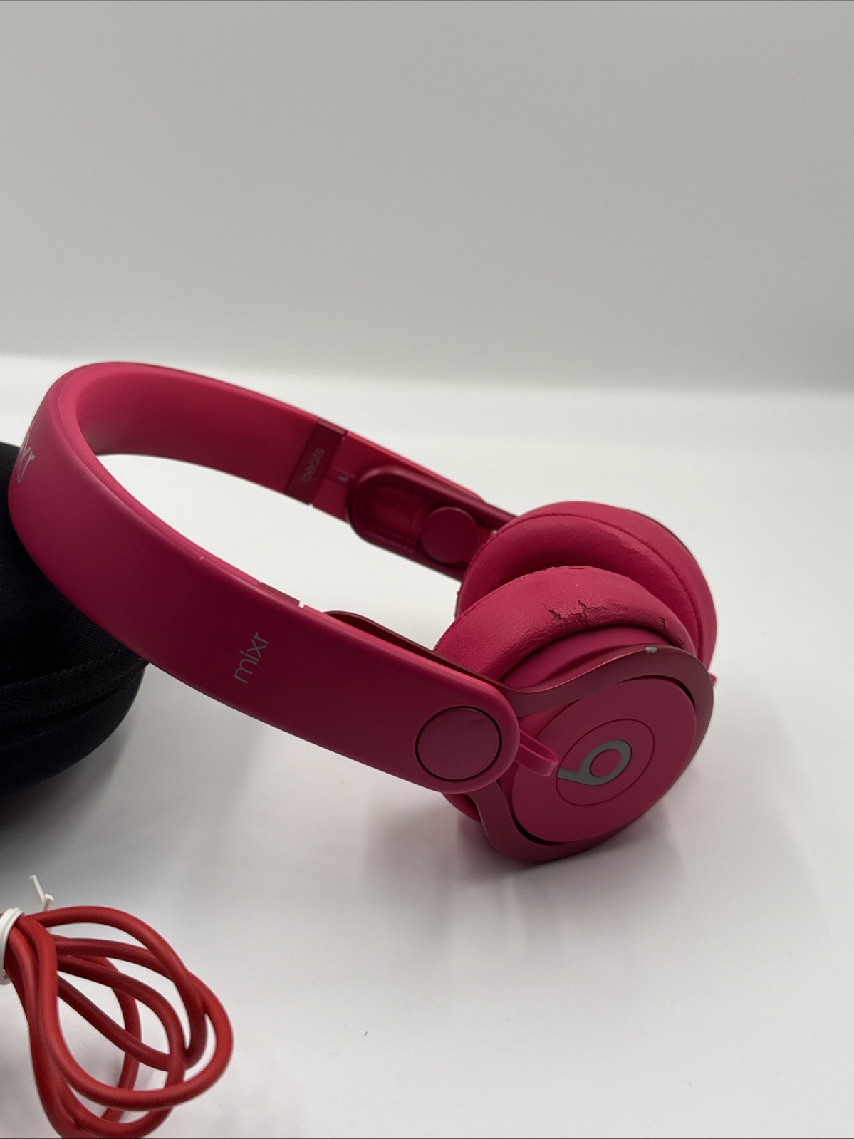 Beats by Dr. Dre Mixr Mixer On-Ear Wired Headphones Pink Edition (Needs Pads)❗️