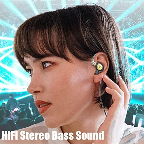 High-Performance Gaming Earbuds, HiFi Deep Bass, 10mm Dynamic Driver, Wired IEMs