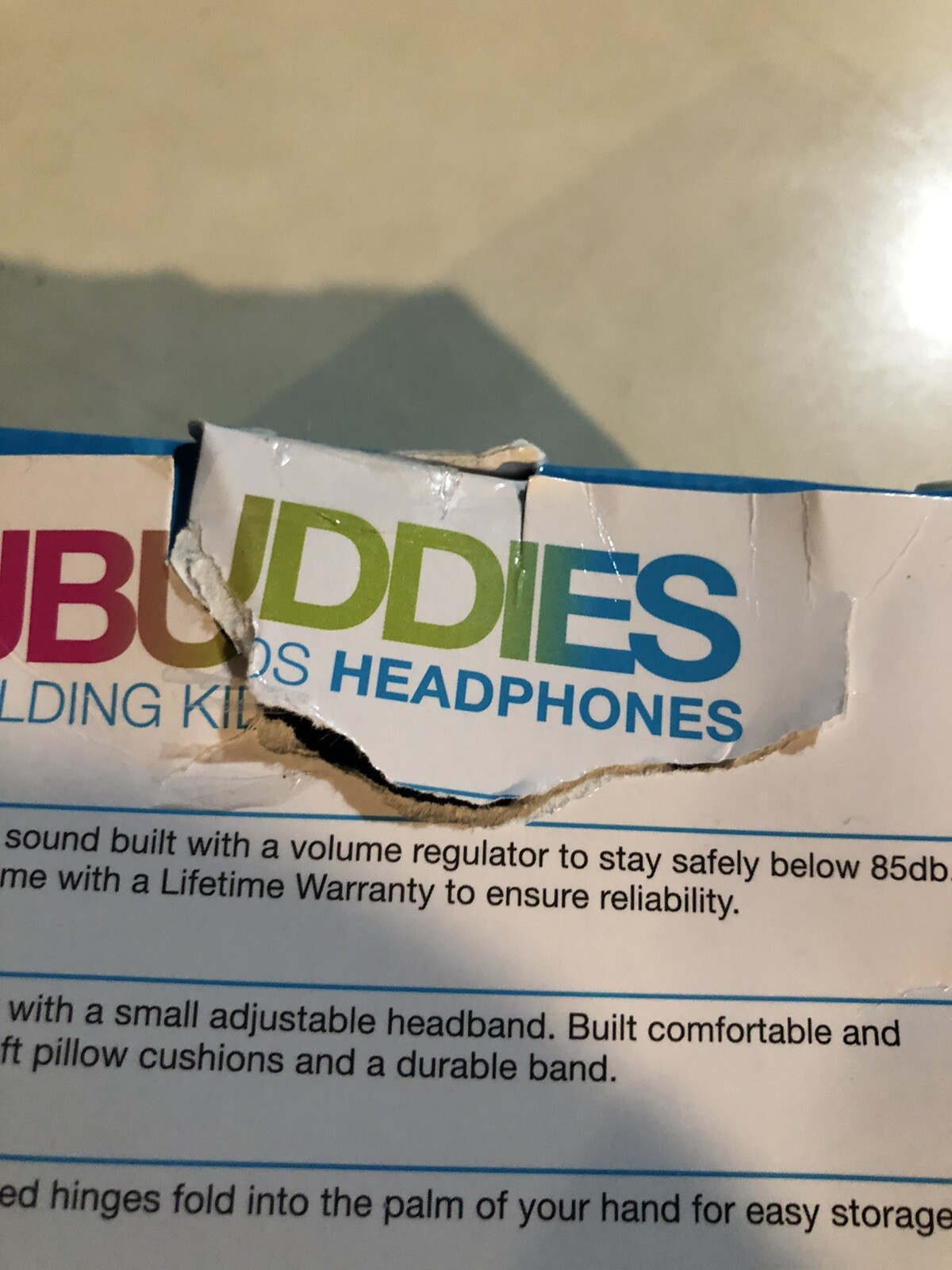 JLab JBuddies Folding Kids Headphones (2-8 Years Old)