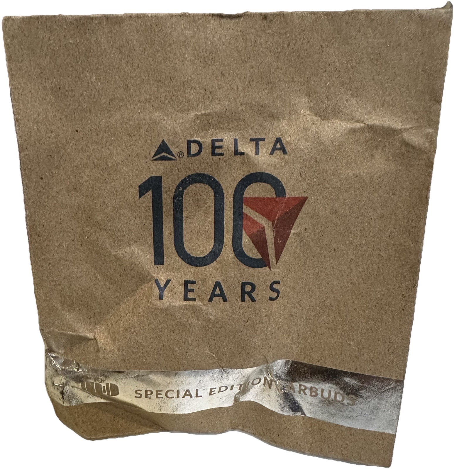 2025 DELTA 100 YEARS SPECIAL EDITION EARBUDS EARPHONES AIRLINE AIRLINES BUDS 3.5