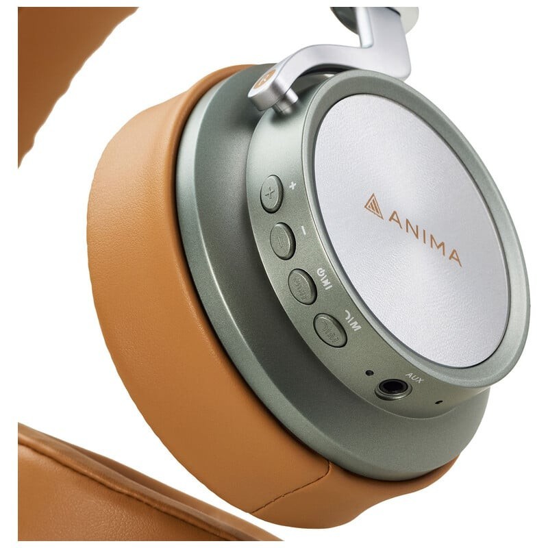 ANIMA ANW03 Light Brown Wireless Headphones Bluetooth ANW03-OHP from Japan NEW