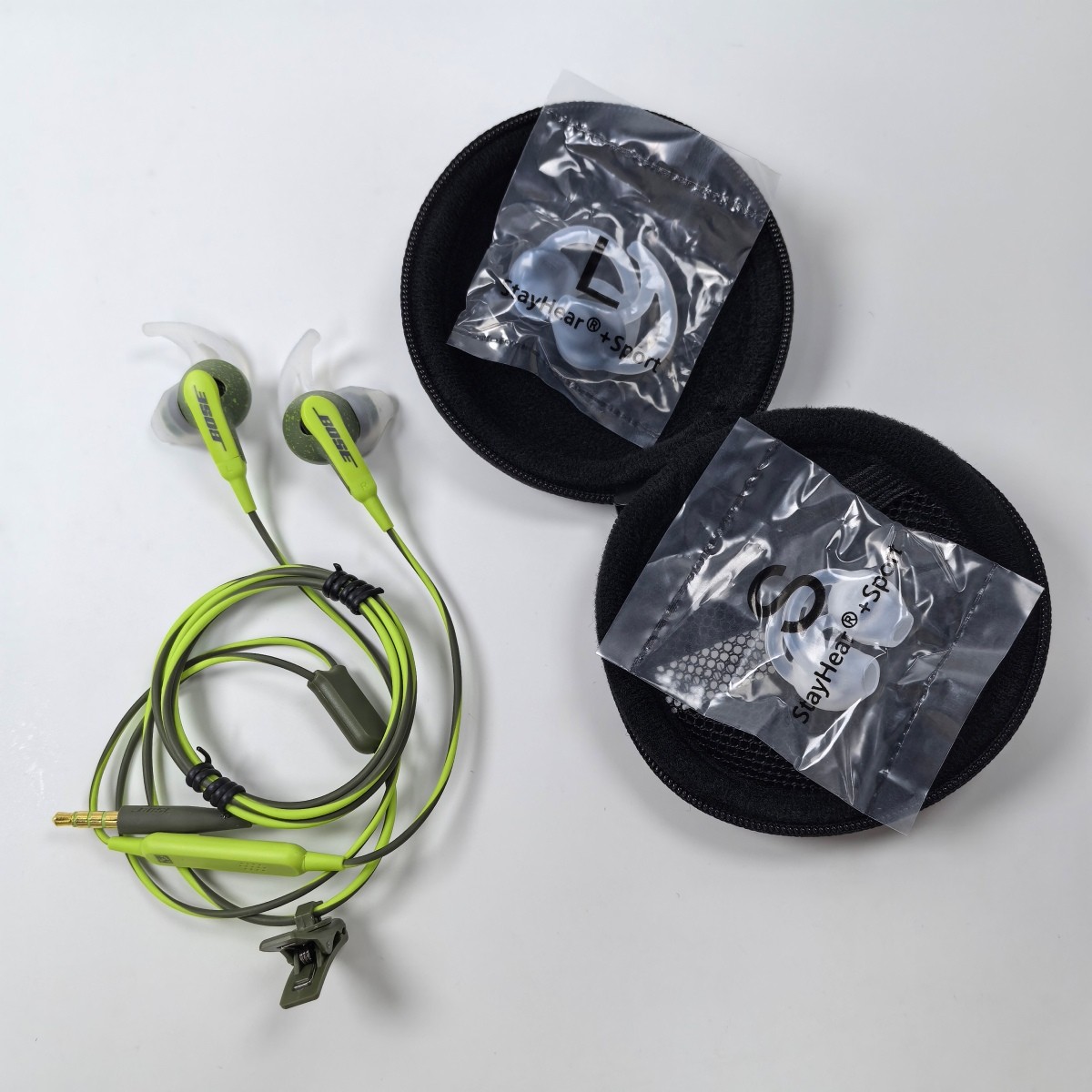 Bose SoundSport In-Ear Wired Headphones 3.5mm Jack Sport Earphones – Green