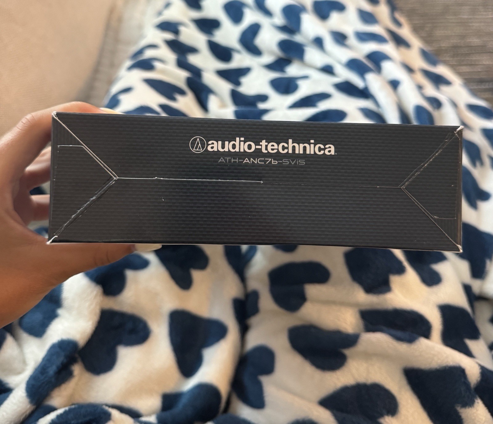 Audio-Technica ATH-ANC7b-SVIS QuietPoint ANC Over-Ear Headphones 3.5mm Black