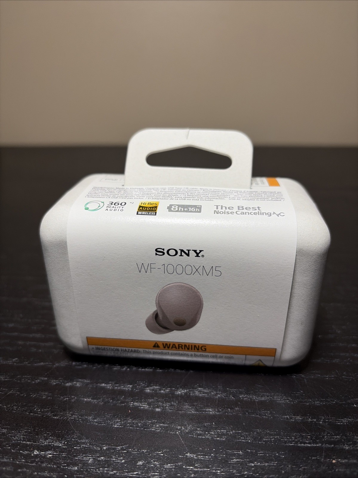 Sony WF-1000XM5 Truly Wireless Noise Cancelling Earbuds Headphones Smoky Pink