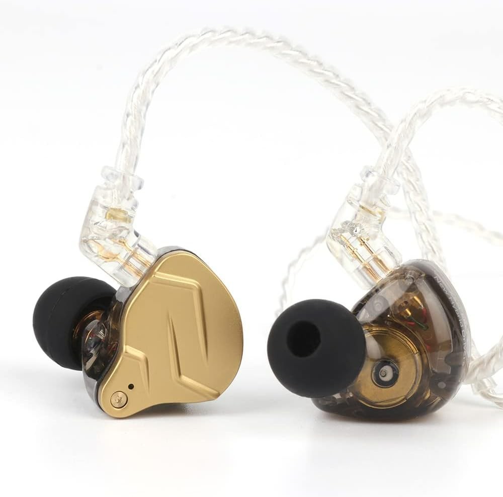 Elegant KZ ZSN PRO X Dual Driver Earphones – Detachable Cable, Zinc Alloy Finish