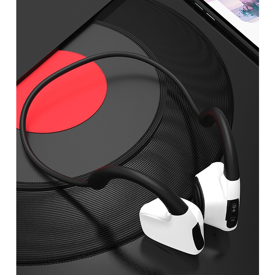 Bone Conduction Wireless Over-Ear Headphones BT5.0 Sweat Resistance – US Seller