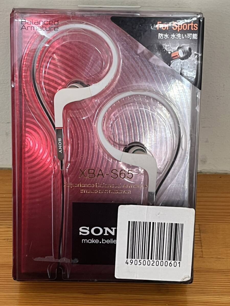 SONY Sealed Inner Ear Receiver XBA-S65 White XBA-S65/W Earphones Earphones