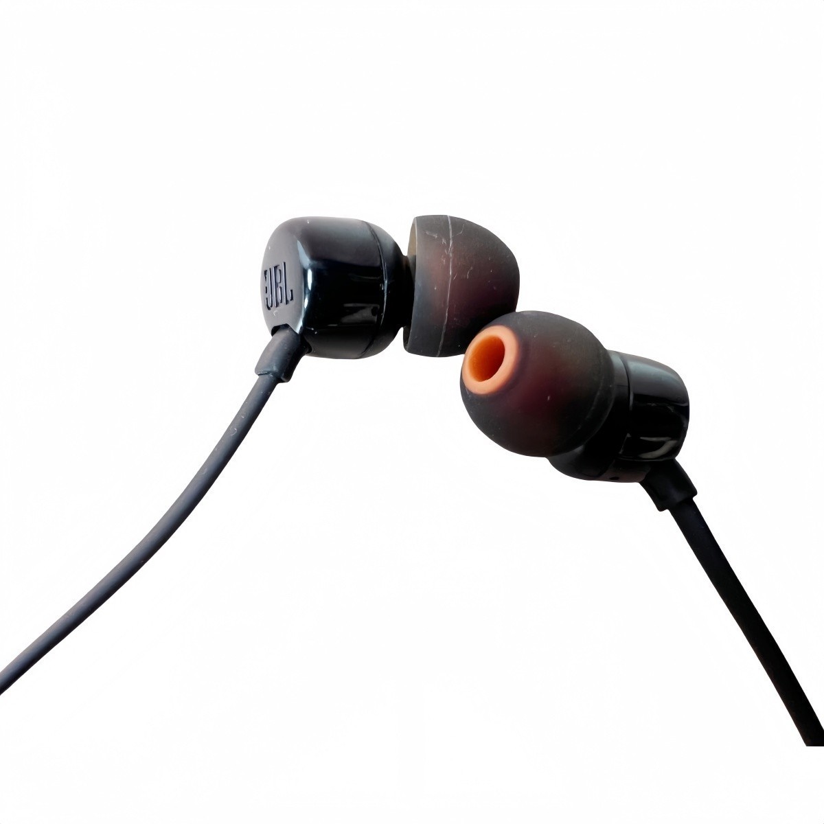 JBL T110 High Performance In-Ear Stereo Headphones with MIC Black Earbuds