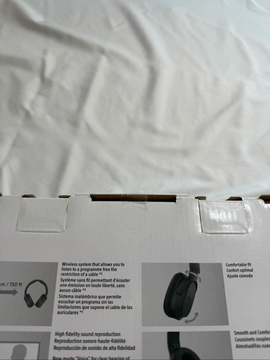Sony RF400 Wireless Home Theater Headphones – Black New in box sealed