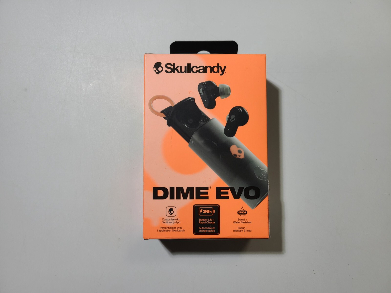 Skullcandy (S2DTW) Dime Evo In-Ear Wireless Earbuds, Black