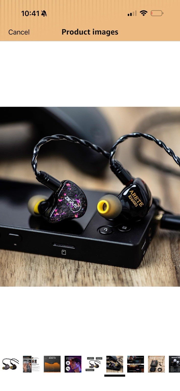 Linsoul ZiiGaat x Fresh Reviews Arete in Ear Monitor, 1DD+4BA Hybrid Earphone