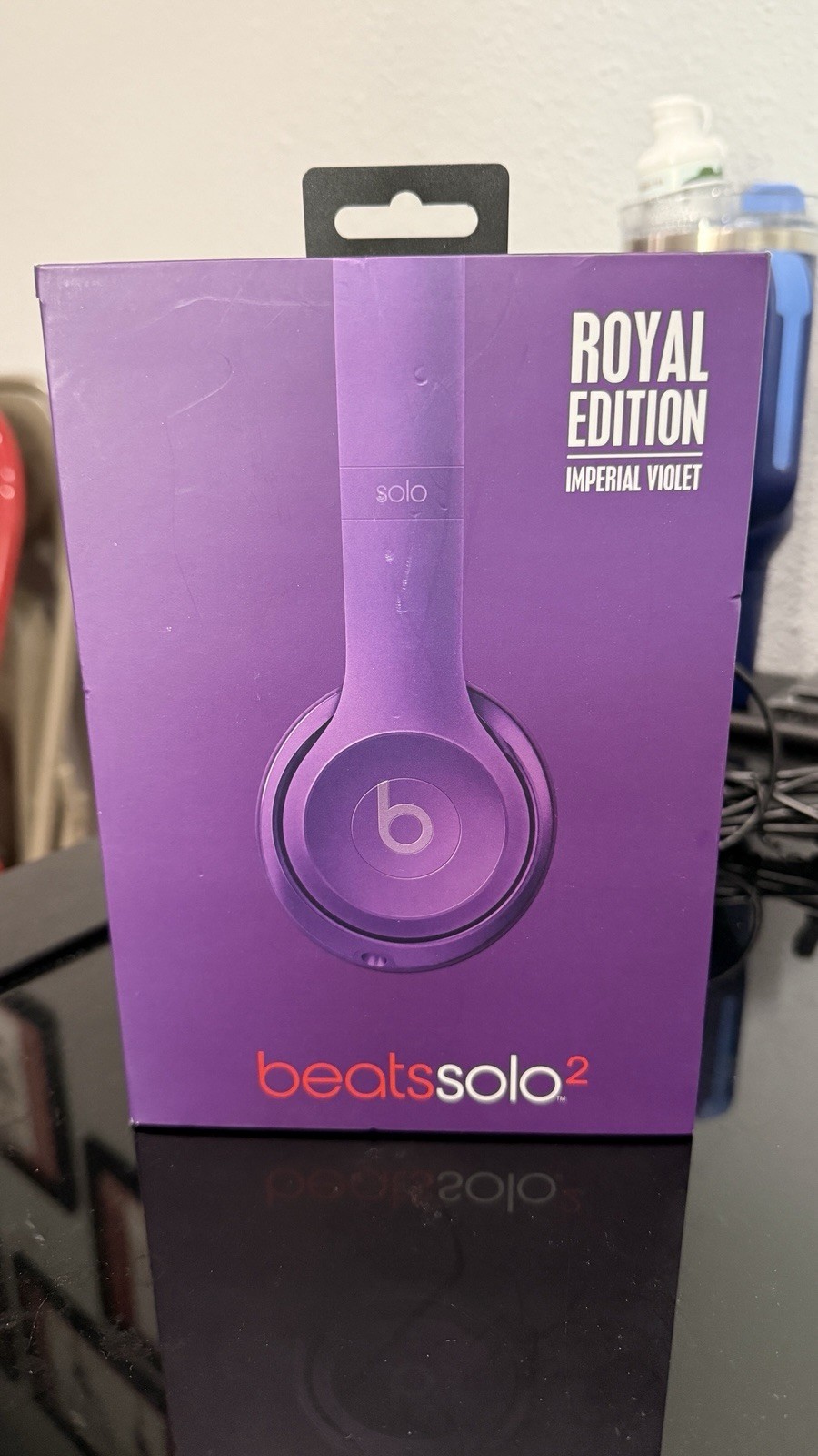 Beats by Dr. Dre Solo2 Royal Edition Imperial Violet Headphones 3.5mm Case