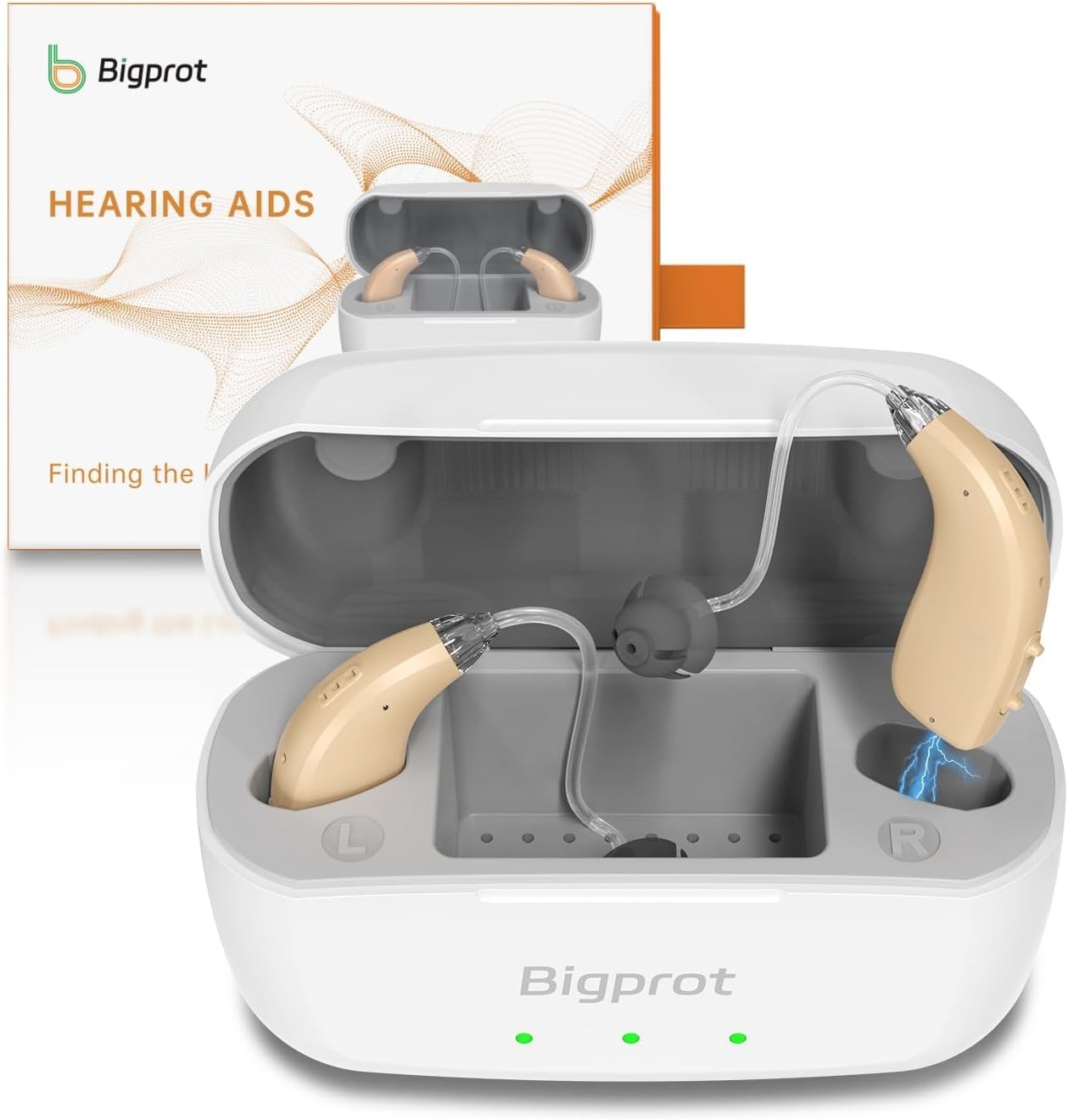 Hearing Aids Rechargeable for Seniors Lightweight Hearing Amplifiers for Adult