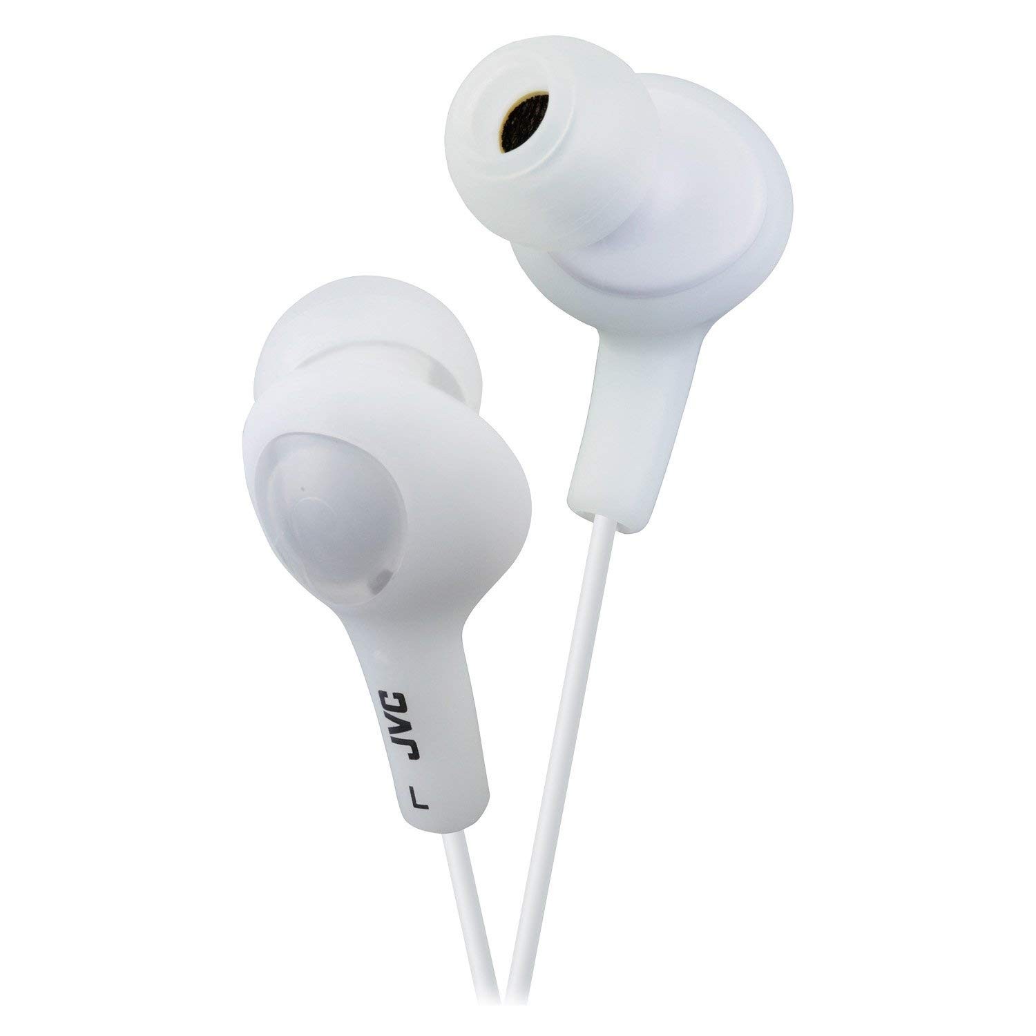 Jvc Gumy Plus Inner Ear Headphones White Wired Earbuds 3.5Mm Connector