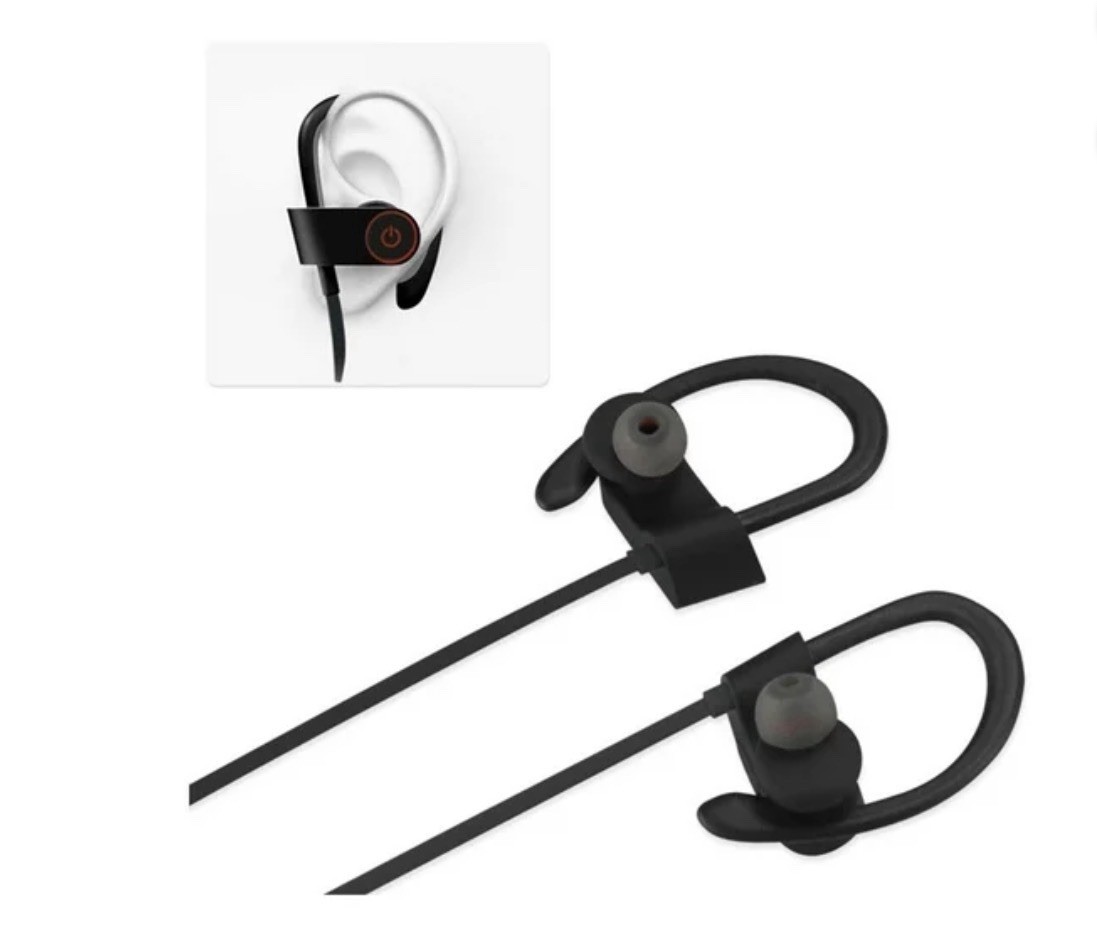 Bluetooth Workout Earphones Wireless with Deep Bass for Gym Use Android IOS