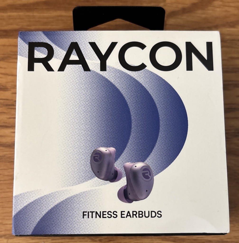 Raycon Fitness Wireless Earbuds Active Noise Cancellation RBE745-23E-PUR Purple