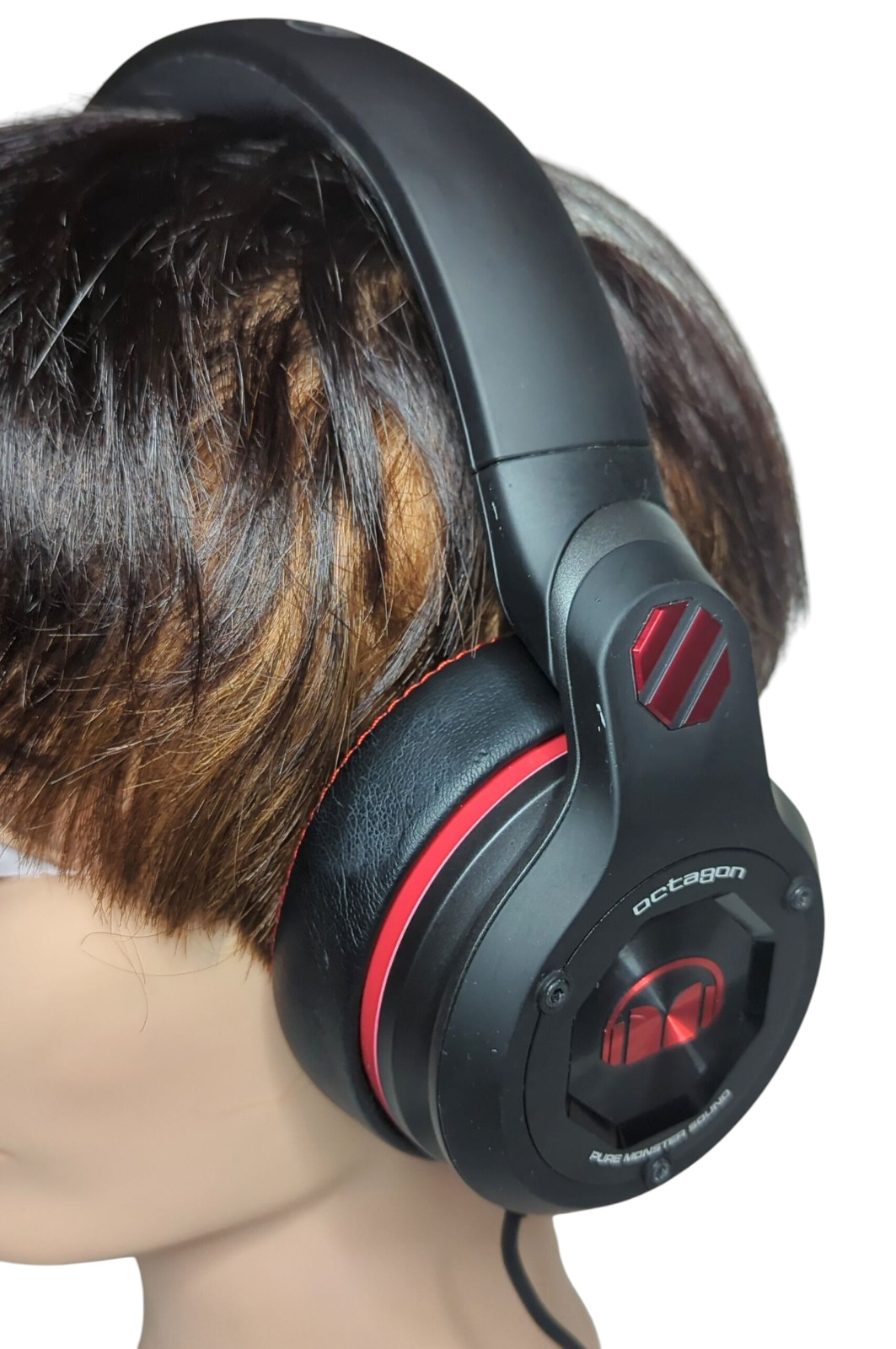 Monster UFC Octagon Over The Ear HEADPHONES Wired DJ Style 2016 -VIDEO BELOW!