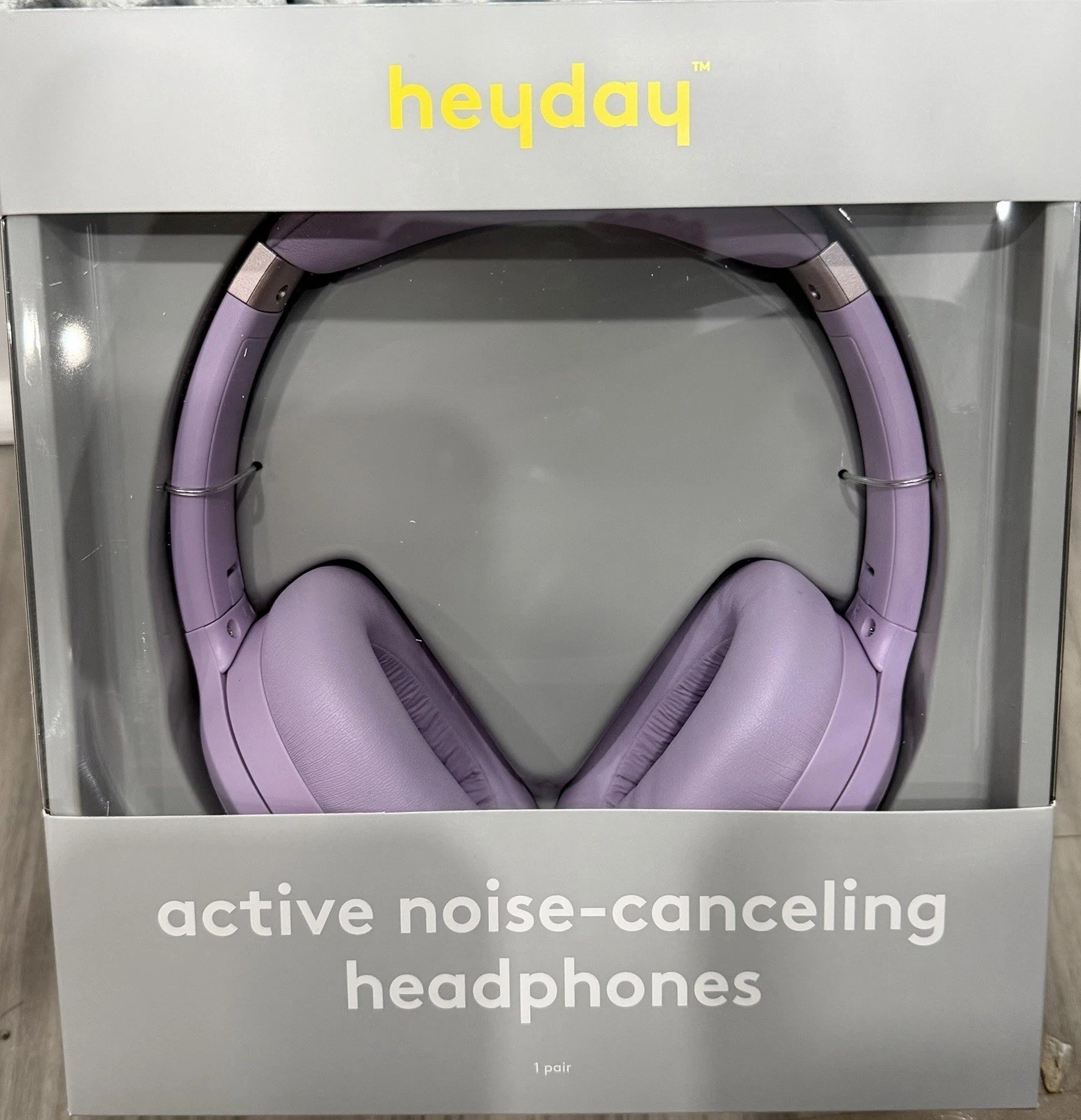 Heyday – Active Noise Canceling Bluetooth Wireless Over-Ear Headphones Lavender