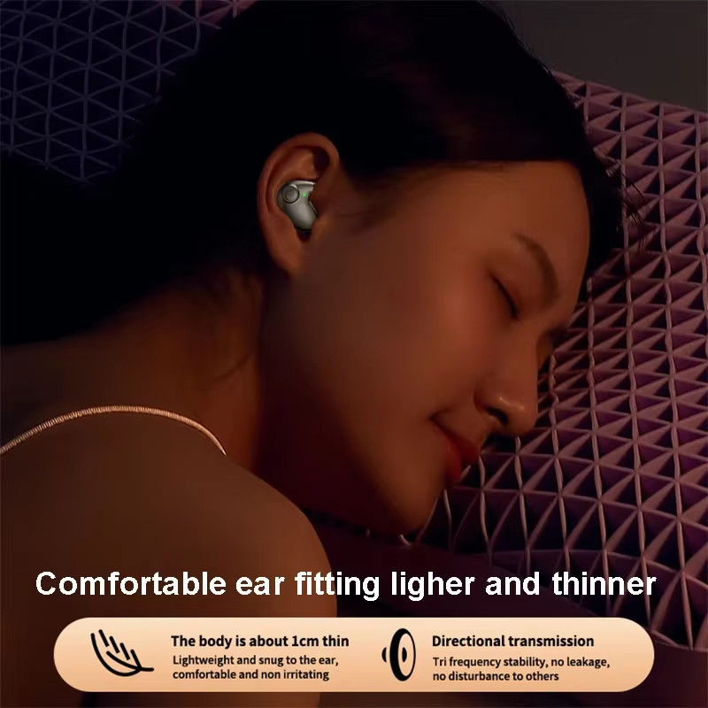 Invisible Sleep Earphones Bluetooth 5.3 Headphones IPX5 Waterproof Noise Reducti