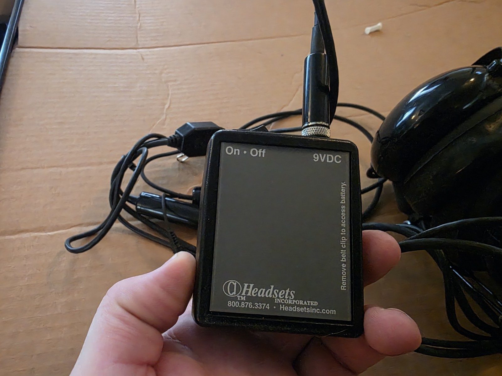ASA Pilot Headset Dual Plug Airplane Aviation Aircraft Headphones Excellent