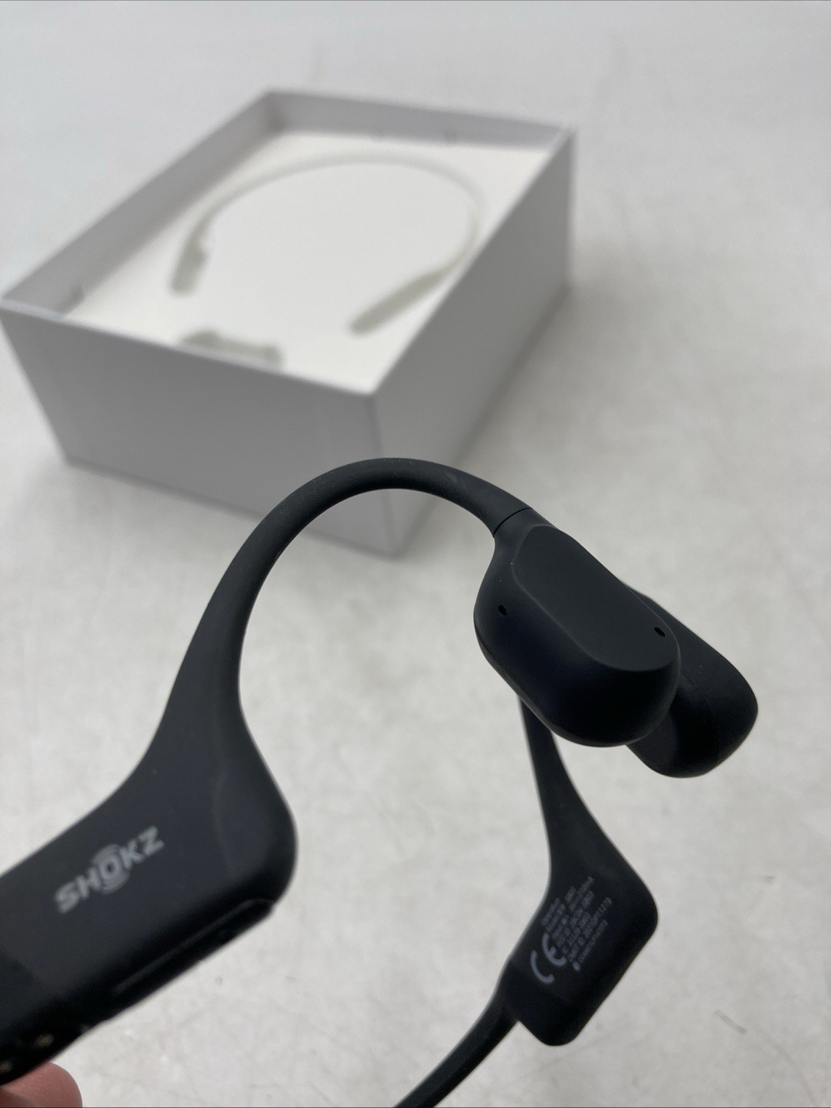 Shokz OpenRun Bluetooth Wireless Headphones – Black: Open-Ear,