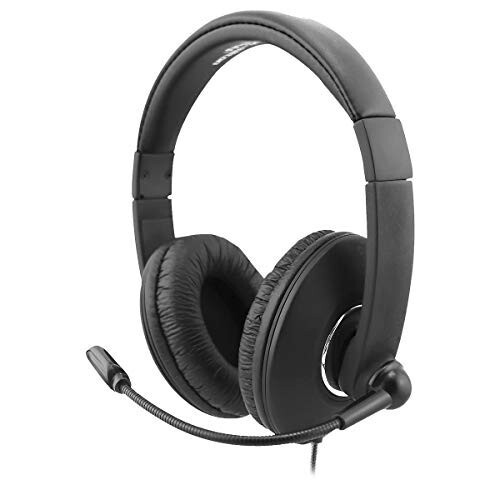 Hamilton Buhl Smart-Trek Mini Headset With In-Line Volume Control.. STM2BK.. NEW
