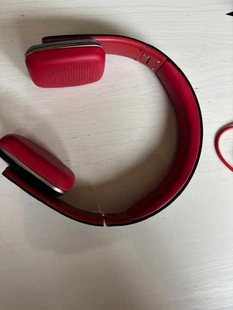AiPro-200 Plus Dual Bluetooth Stereo Headphones Red/Blk Wireless Headset Premium