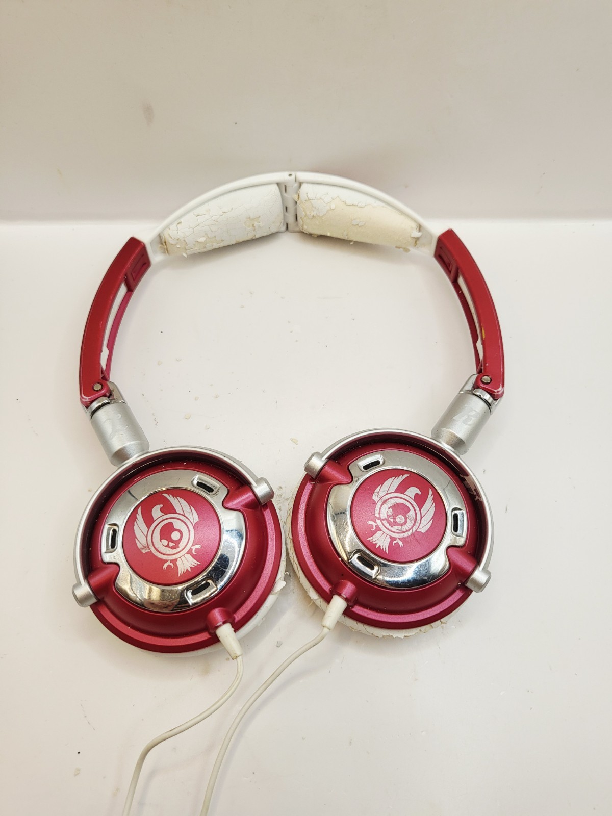Skull Candy LOW RIDER On Ear Headphone RED 3.5mm/ REED DESCRIPTION