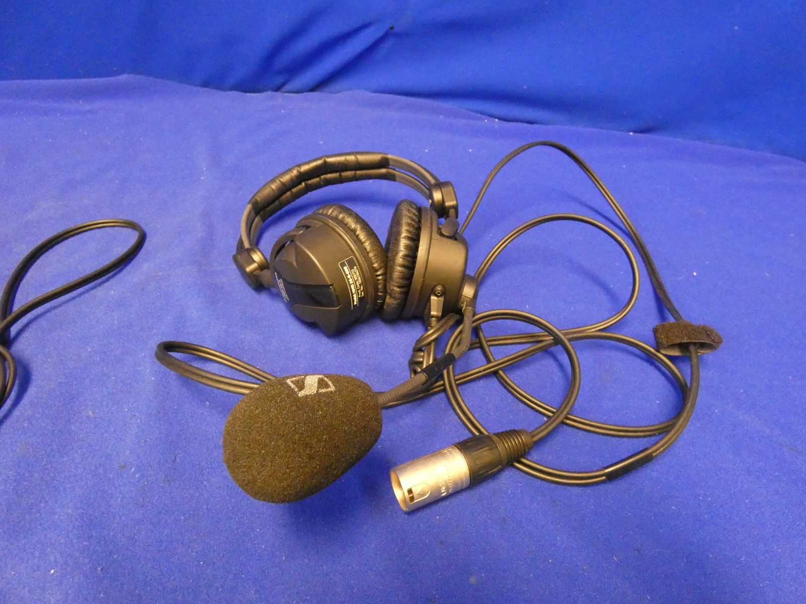 Sennheiser HMD26-II-600 Dual Muff Headsets QTY 3 (6-Pin Male Connection)