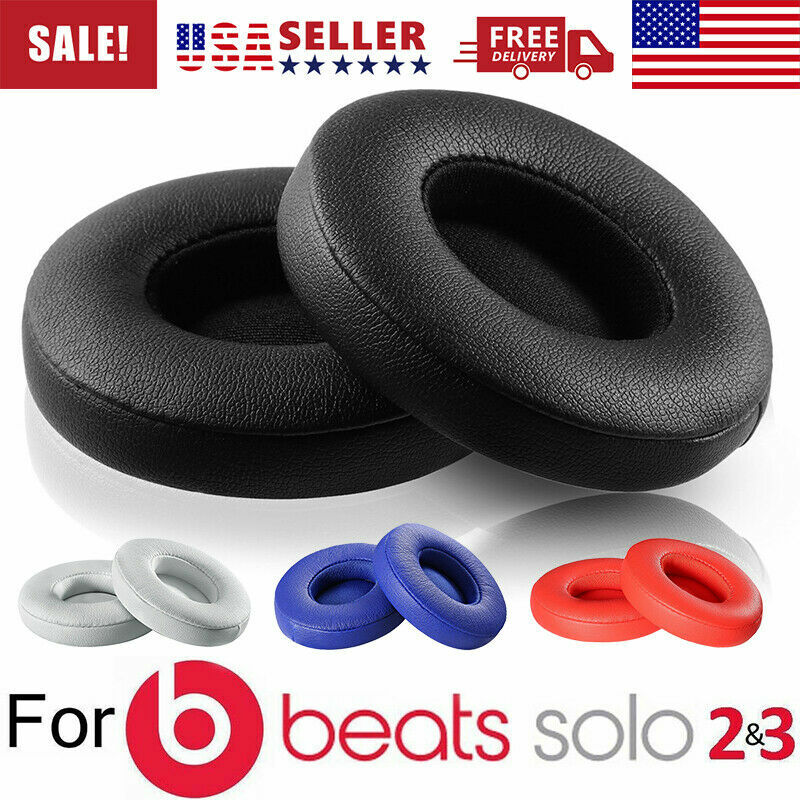 New Replacement Ear Pads Cushion For Beats by Dr Dre Solo 2 Solo 3 Wireless USA