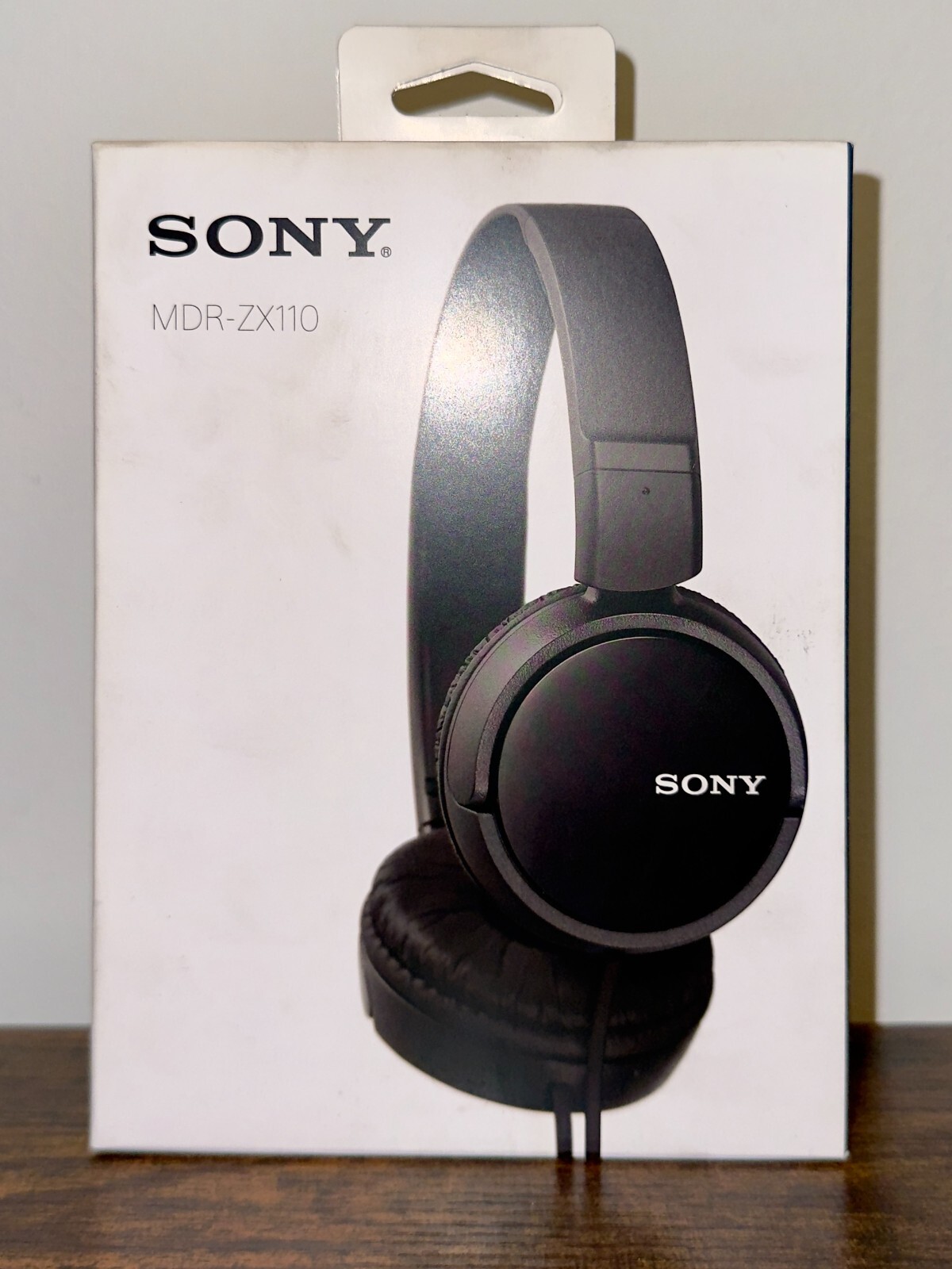 Sony MDR‑ZX110 Wired On‑Ear Headphones – Lightweight, Foldable, 30 mm Drivers