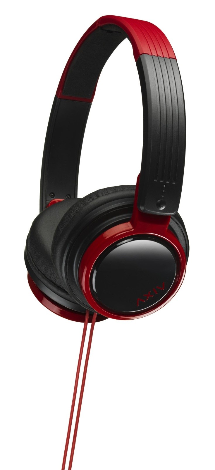JVC HA-S200-BR Foldable DJ Headphones Black/Red Over-Ear Noise-Isolating