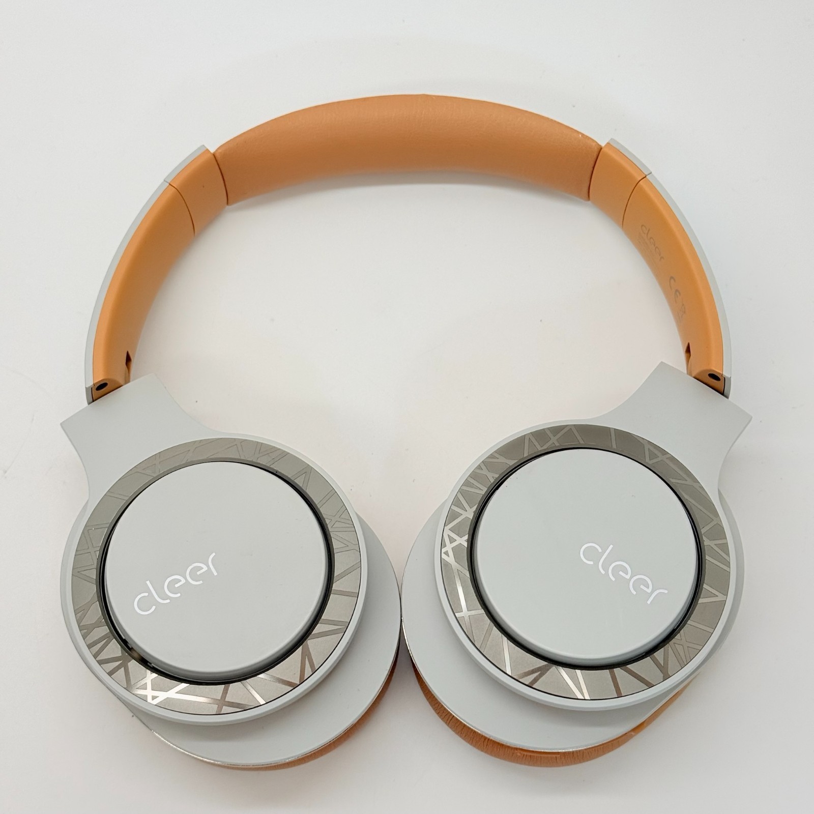 Cleer Audio ANC Noise Canceling Bluetooth Headphones, Smart Control, Beige Tan