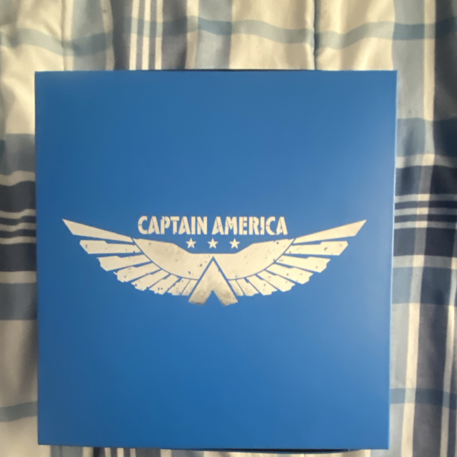 Marvel Studios Captain America Brave New World USB Headphones Blue White Red