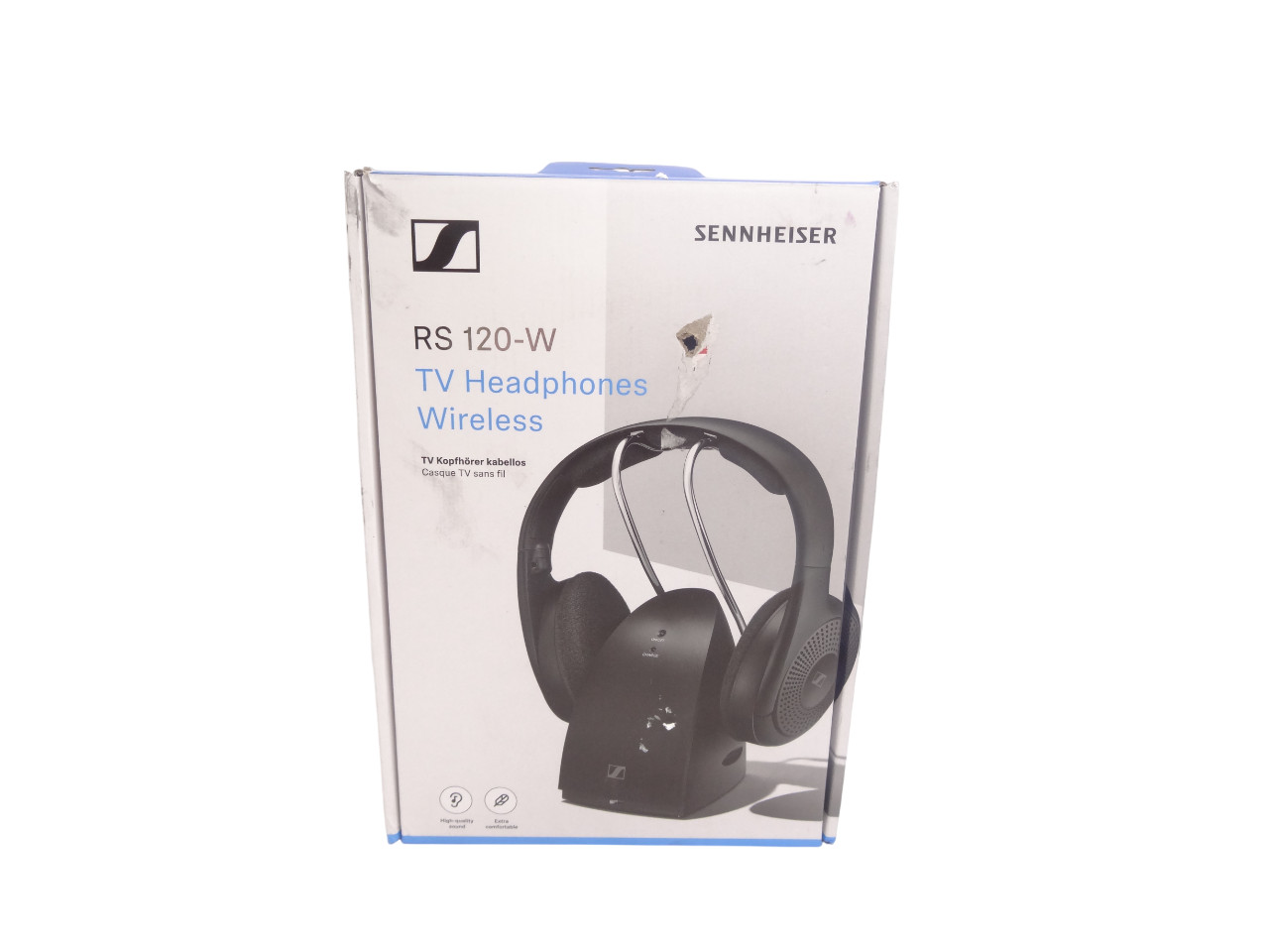 Sennheiser TV Listener RS 120-W Wireless Headphones Black – Free shipping