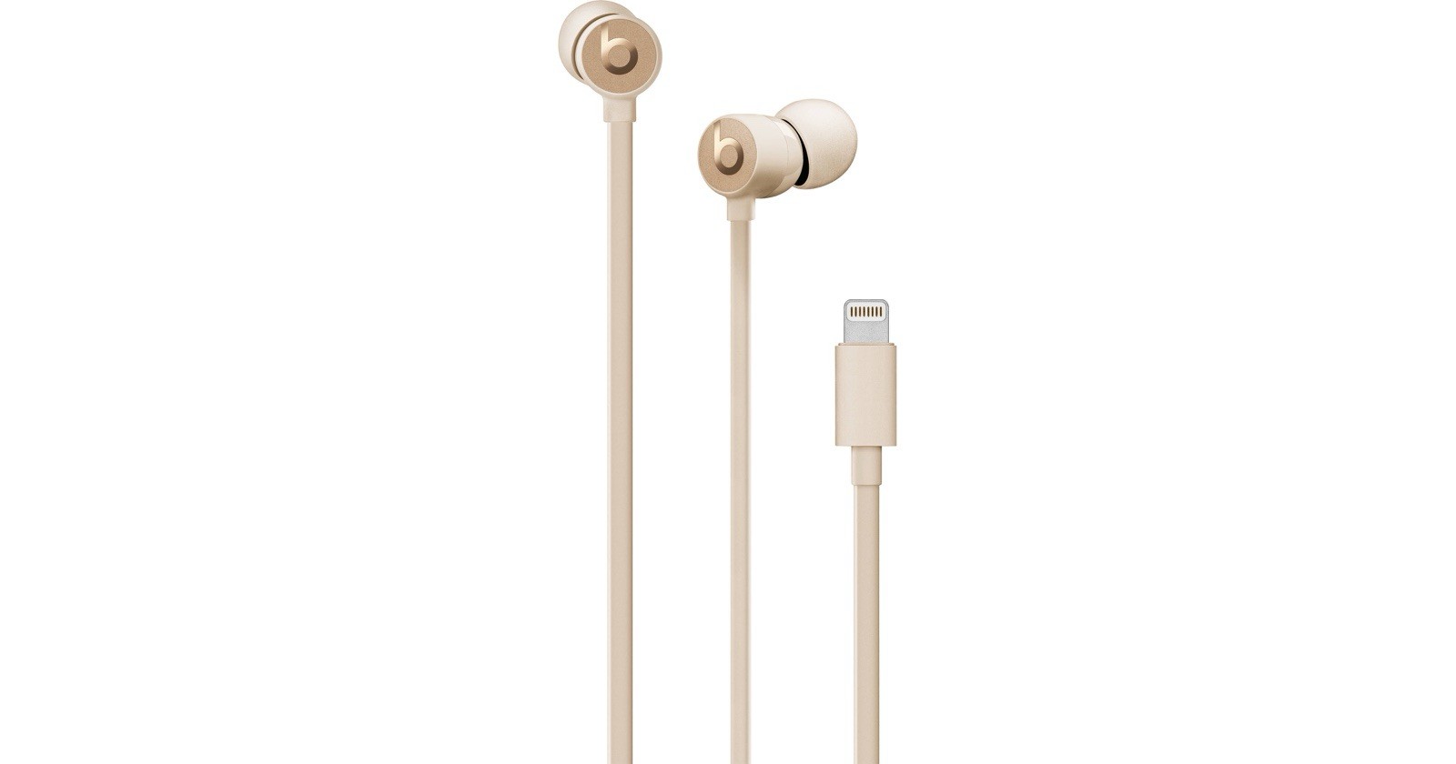 Beats by Dr. Dre UrBeats3 In-Ear Headphones Satin Gold – Lightning Connector-CR