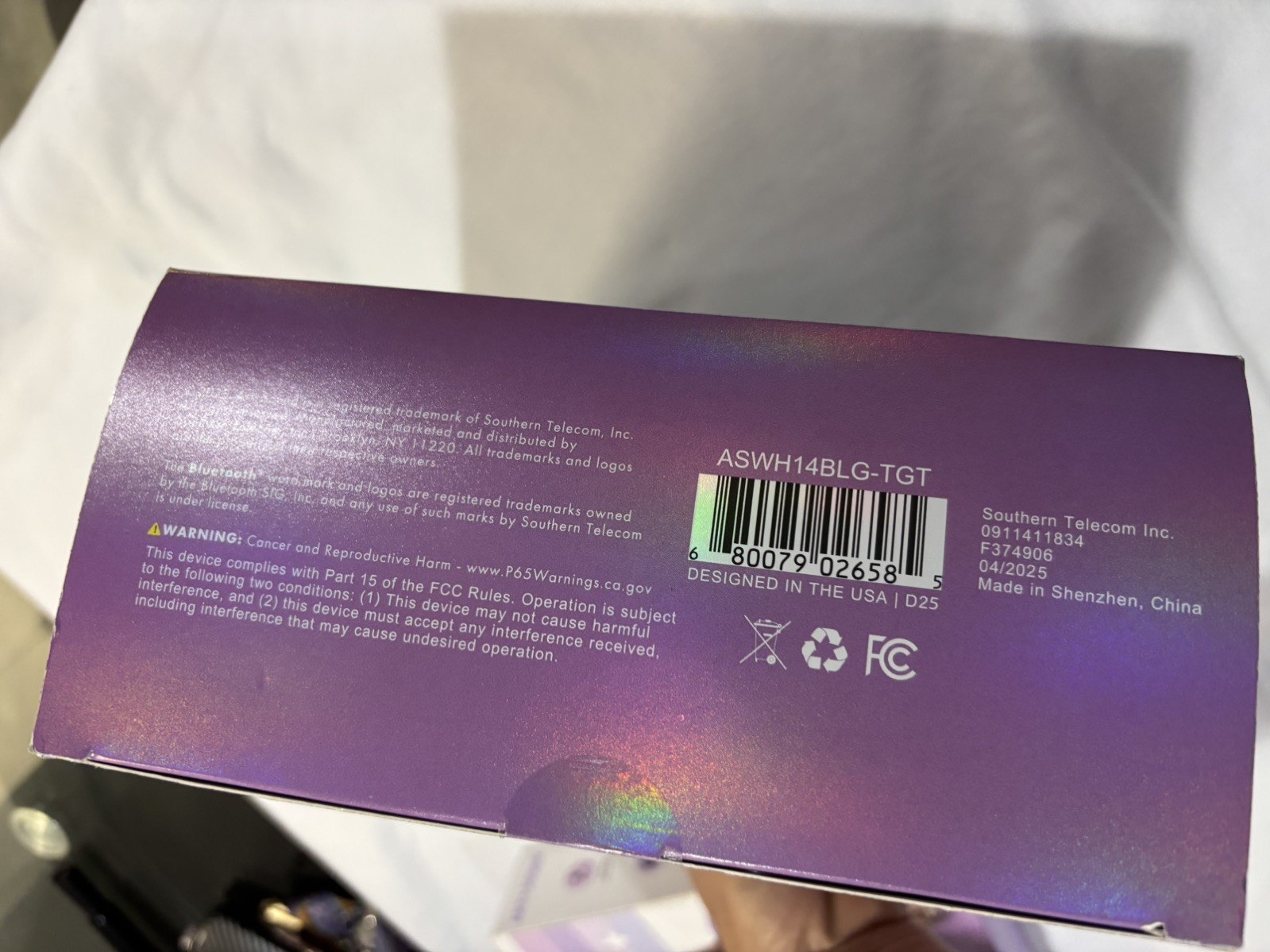 Bling Wireless Bluetooth Headphones NEW Art Sound