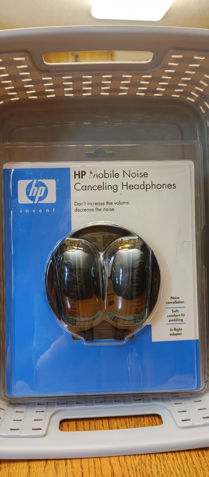 HP Mobile Noise Cancellation Headphones NIB GF552AA Canceling Hewlett Packard
