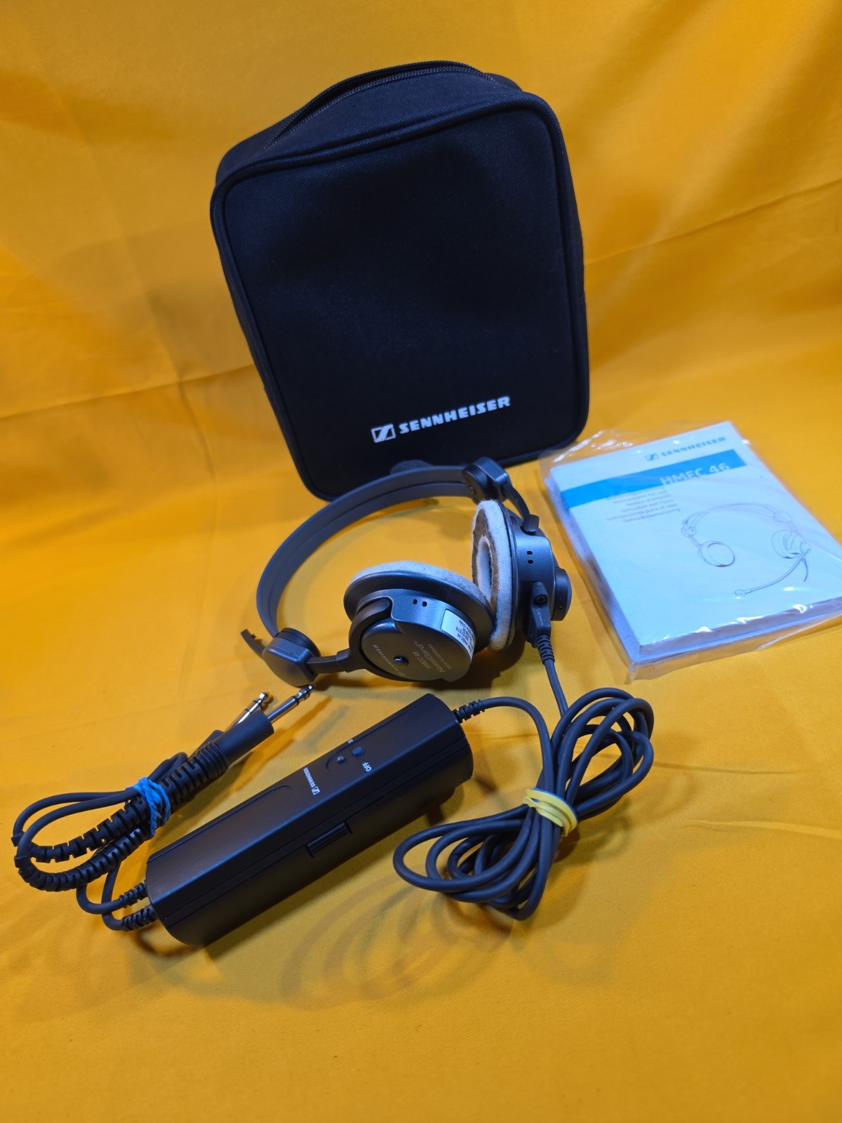 Sennheiser HMEC 46 Headset with Active Noise Reduction (ANR) – Working w/Dual GA