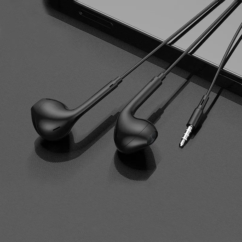 3.5mm Wired Earphones In Ear Headphones Mic Stereo Earbuds for Phones MP3