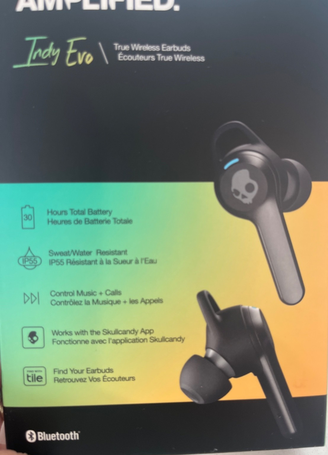 SKULLCANDY INDY EVO TRUE WIRELESS EARBUDS BLUETOOTH SEALED!