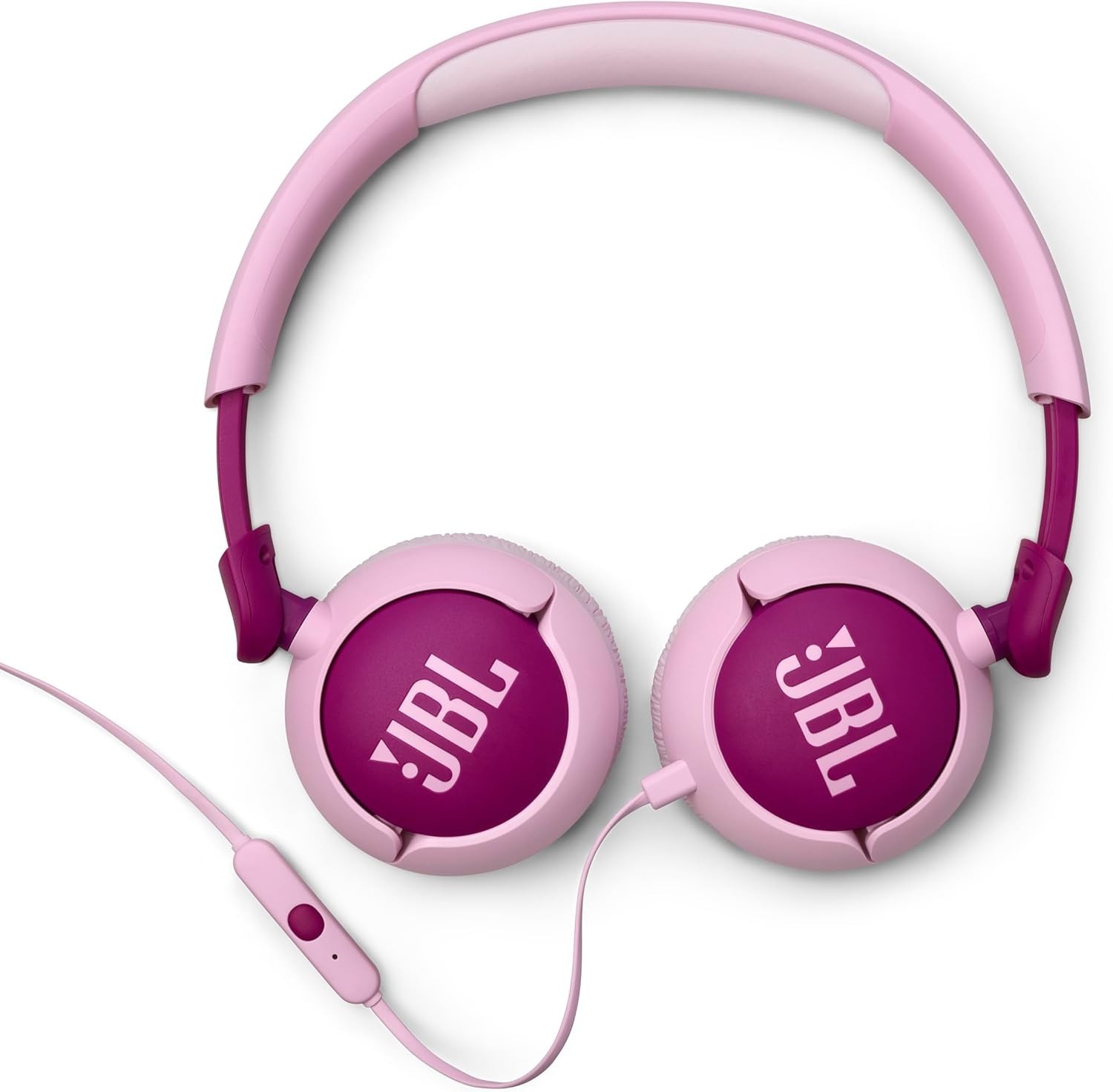 JBL Junior 320 Wired on-Ear Kids Headphones Safe Sound 85dB Built-in mic Purple