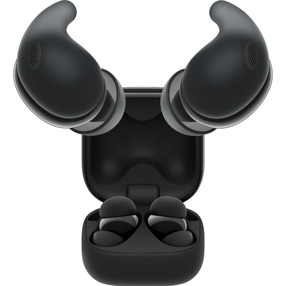 Sony LinkBuds Fit Truly Wireless Noise Canceling Earbud Headphones – Black